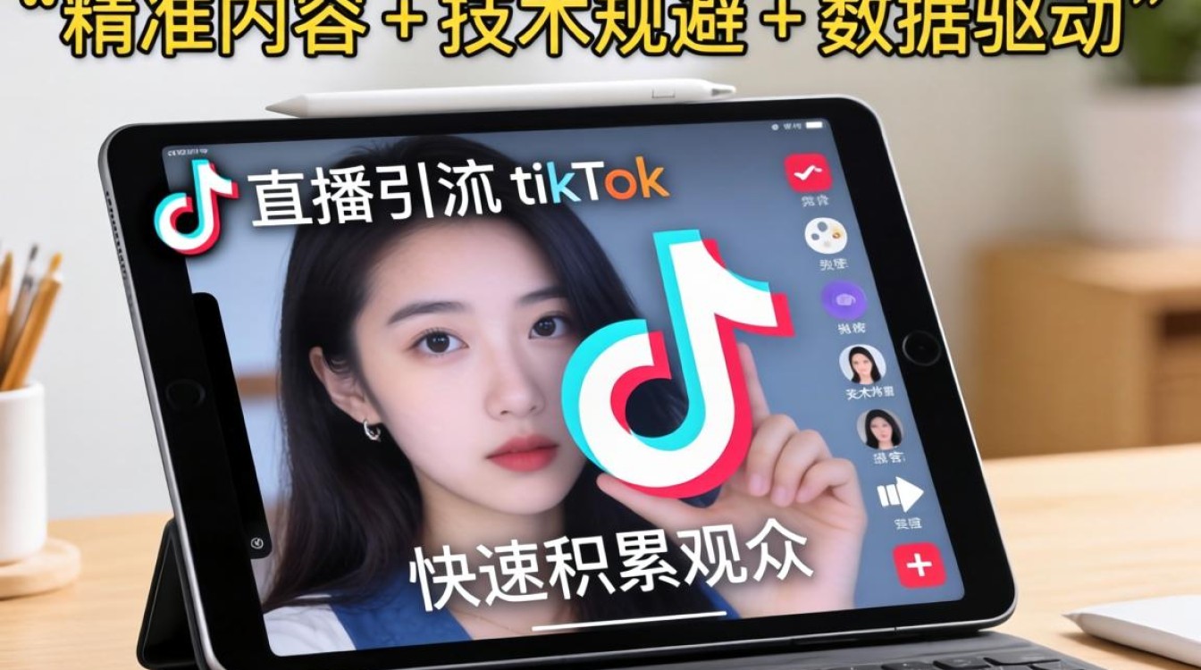 直播引流 iPad 怎么看上 TikTok