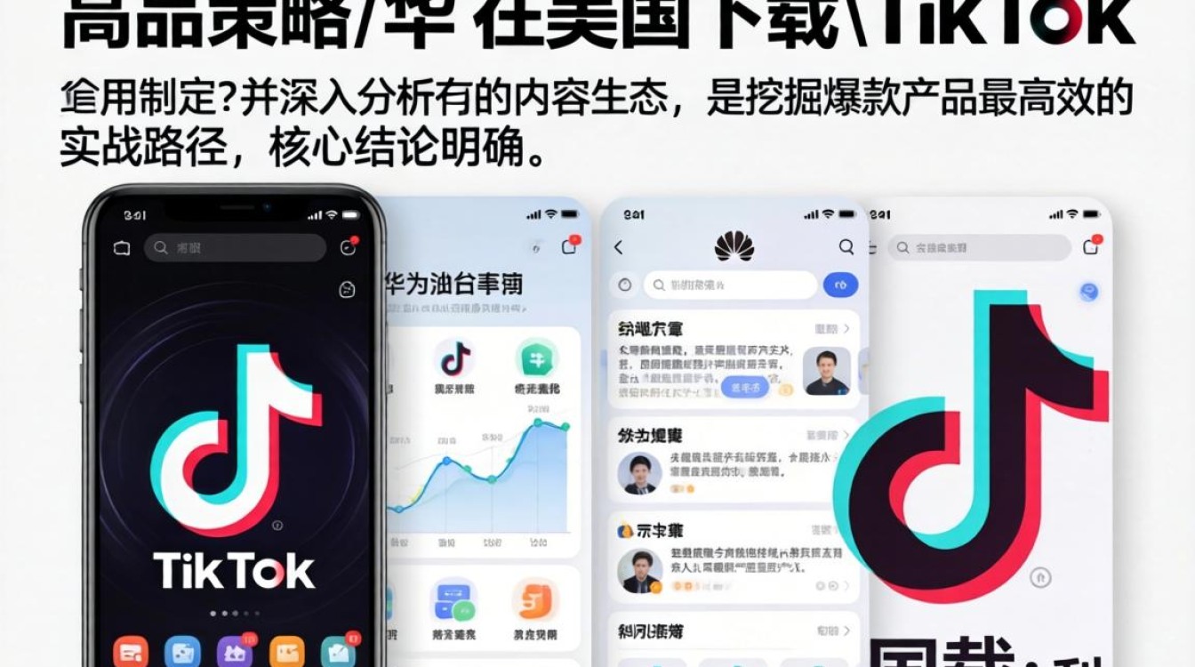 华为在美国下载 TikTok 选品策略