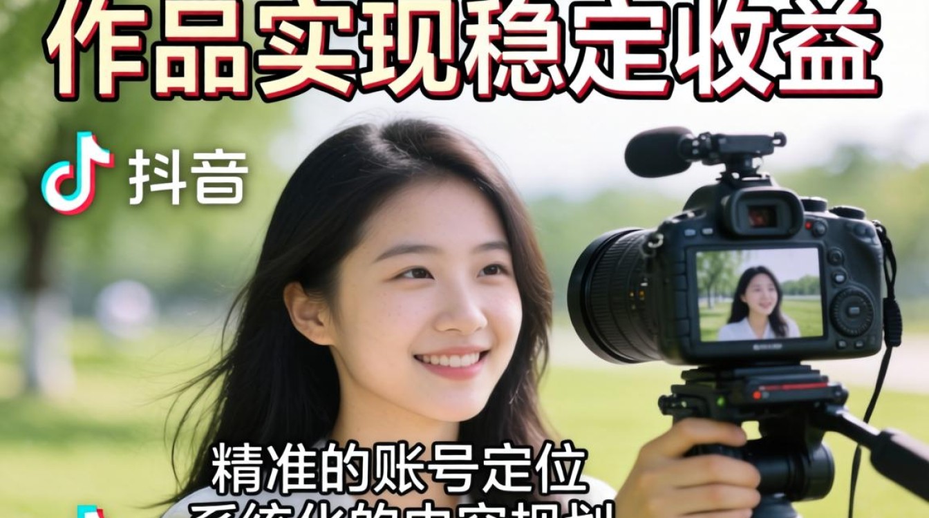 抖音作品怎么拍有收益的