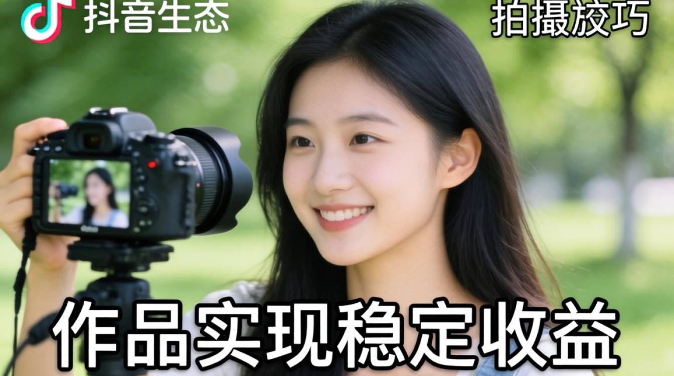 抖音作品怎么拍有收益的