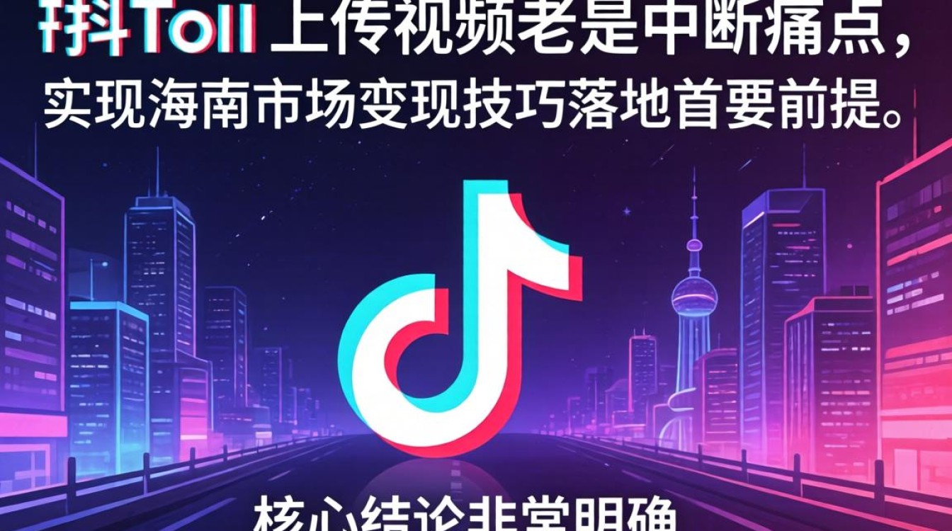 TikTok 上传视频老是中断怎么办