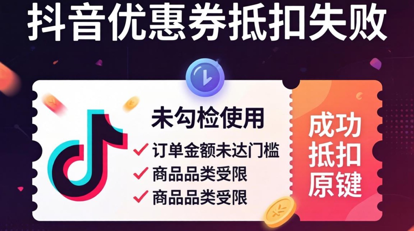 抖音优惠券使用技巧分享