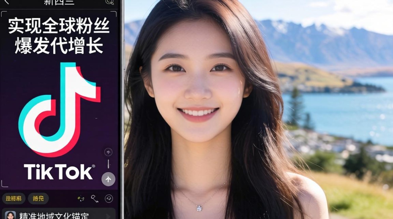 TikTok 女网红新西兰全球账号粉丝增长秘籍