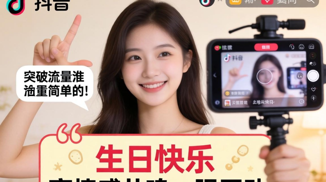 抖音的生日快乐怎么发送