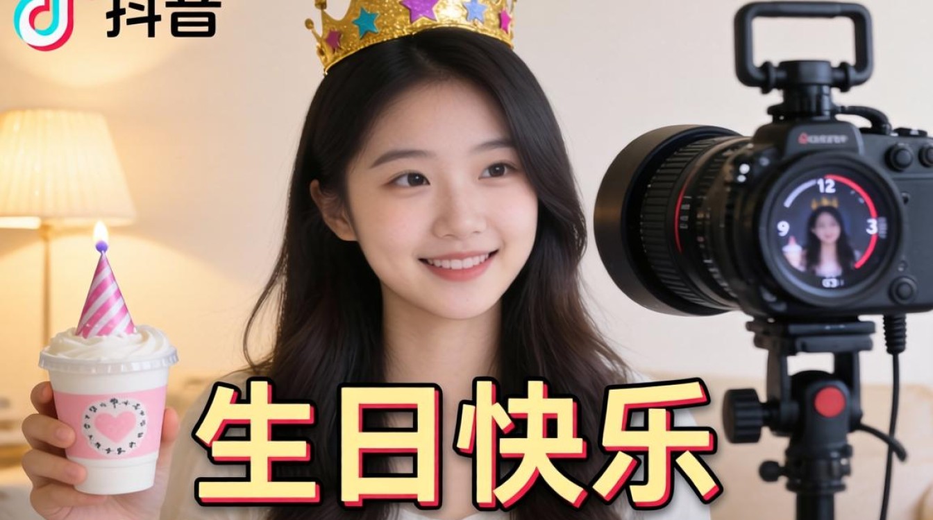 抖音的生日快乐怎么发送