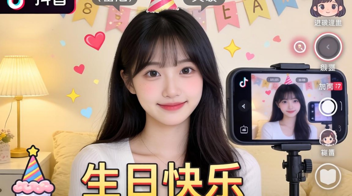 抖音的生日快乐怎么发送