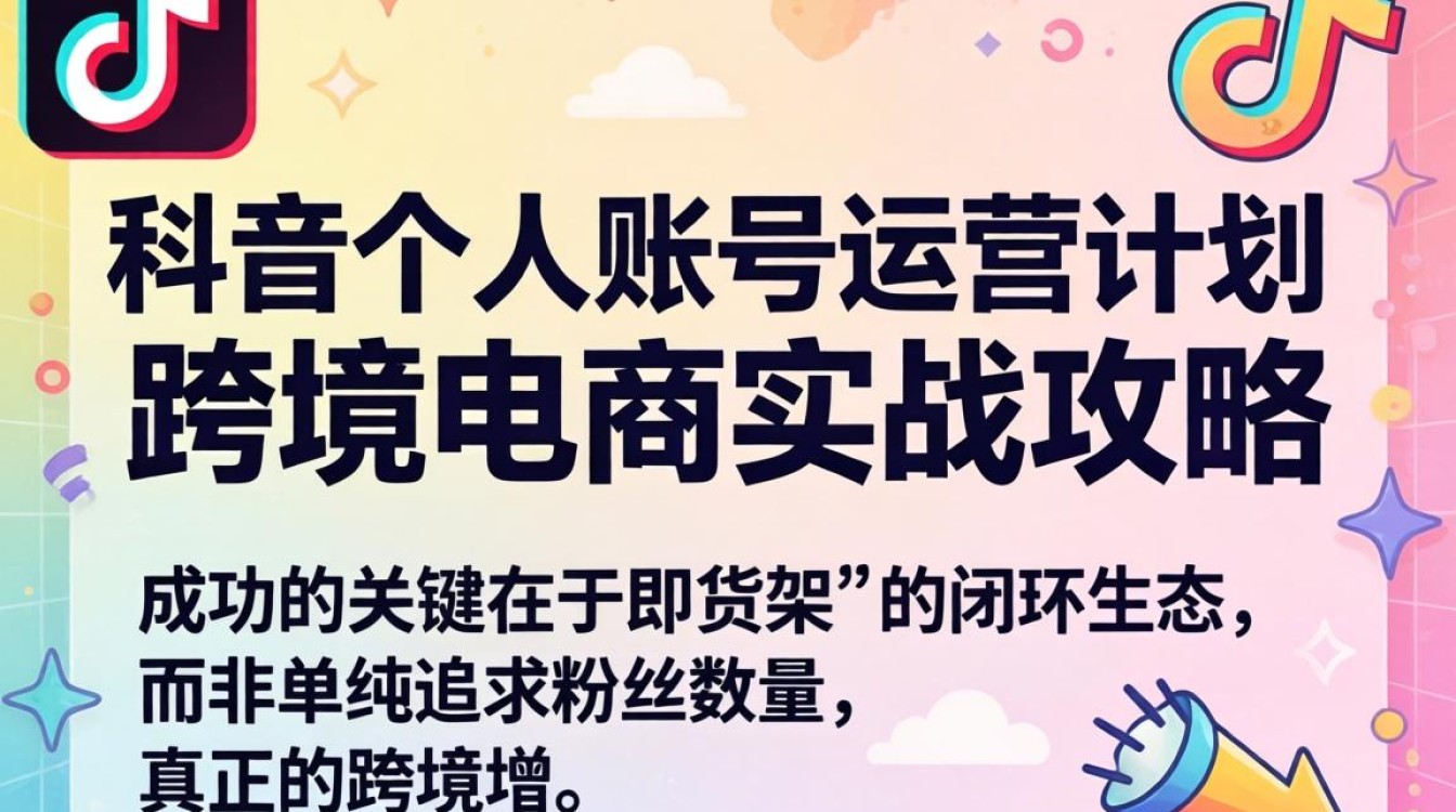 TikTok 个人账号运营计划怎么做