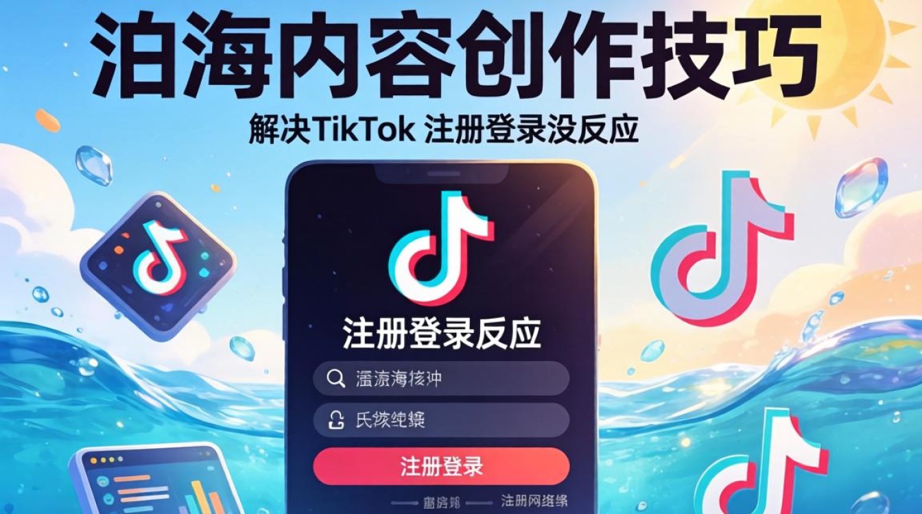 TikTok 注册登录没反应怎么办