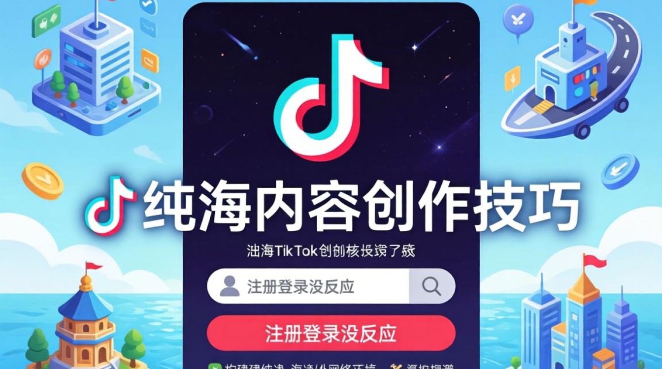 TikTok 注册登录没反应怎么办