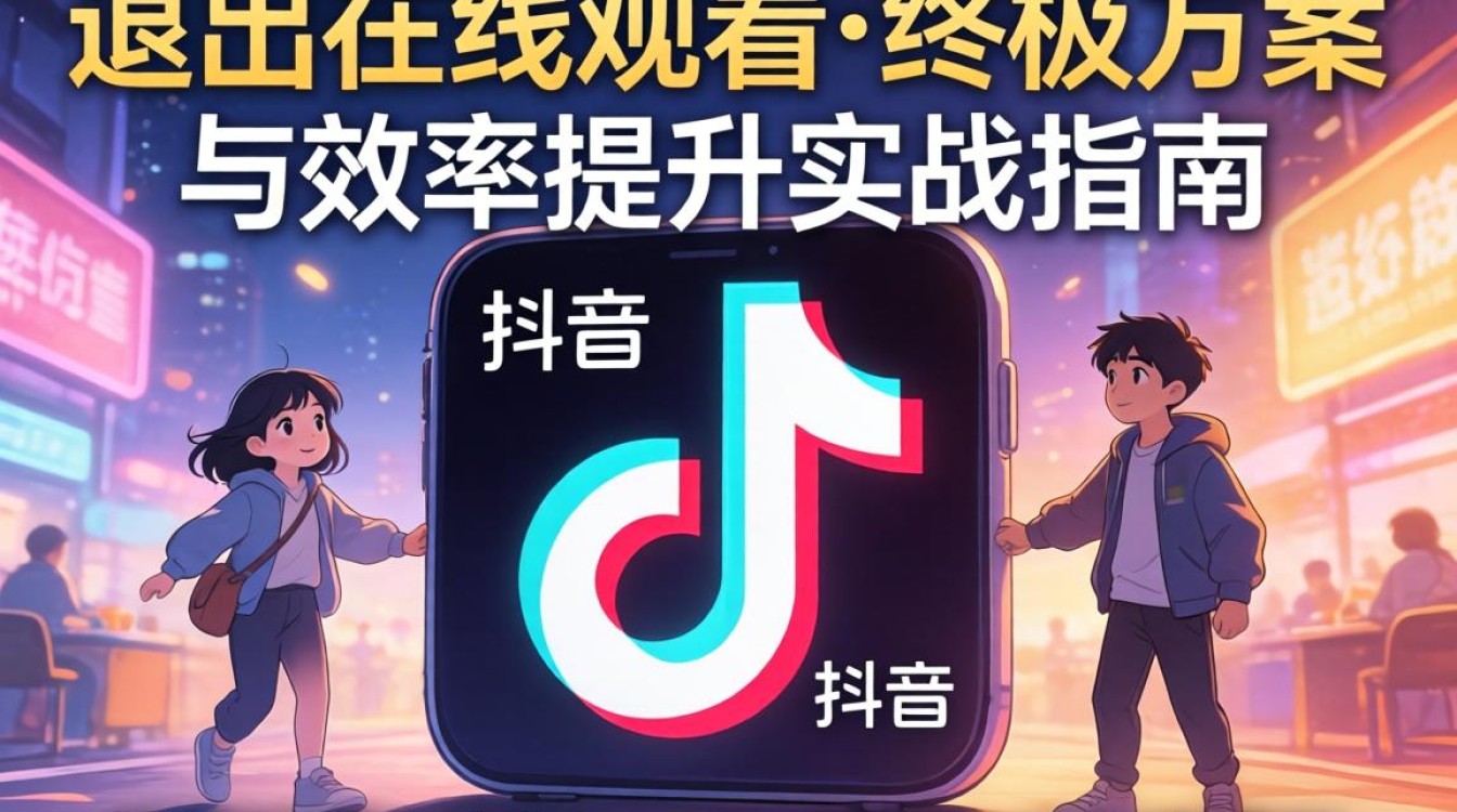 抖音上怎么退出在线观看