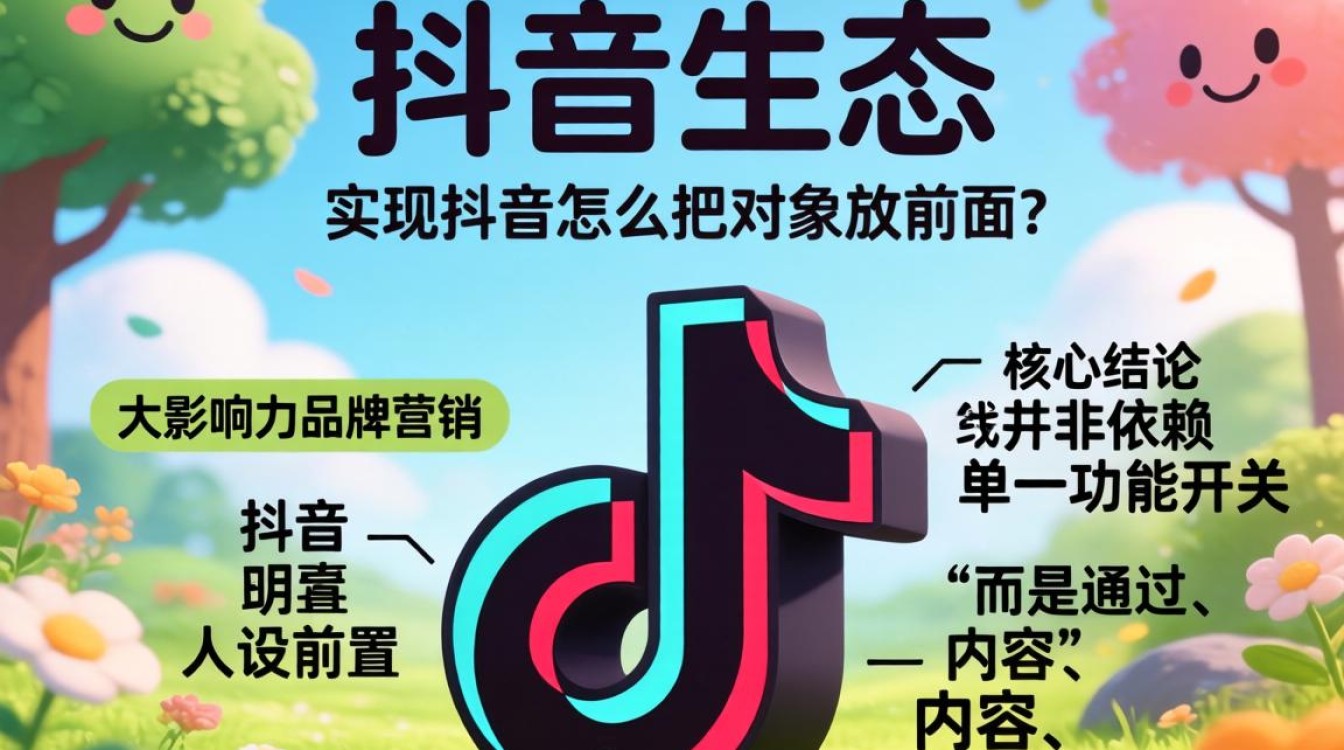 抖音怎么把对象放前面呢