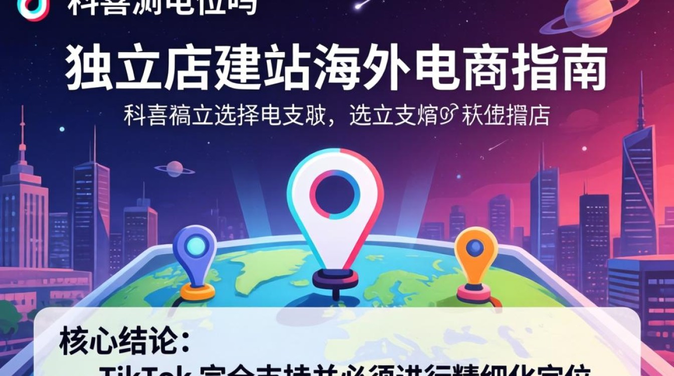 TikTok 定位功能详解与独立站建站海外电商指南