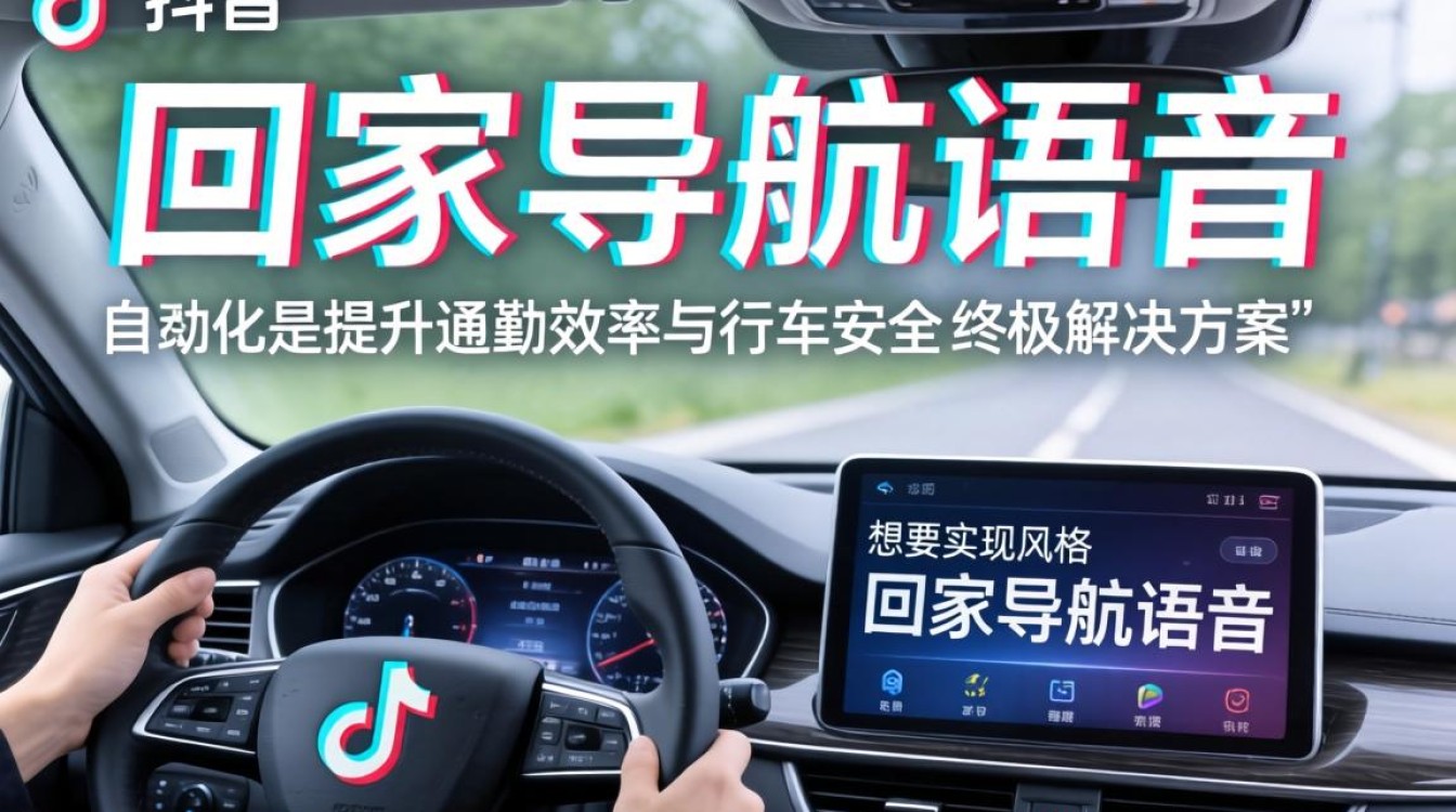 抖音怎么做回家导航语音