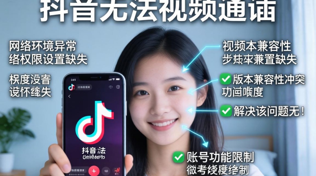 抖音视频通话功能故障修复