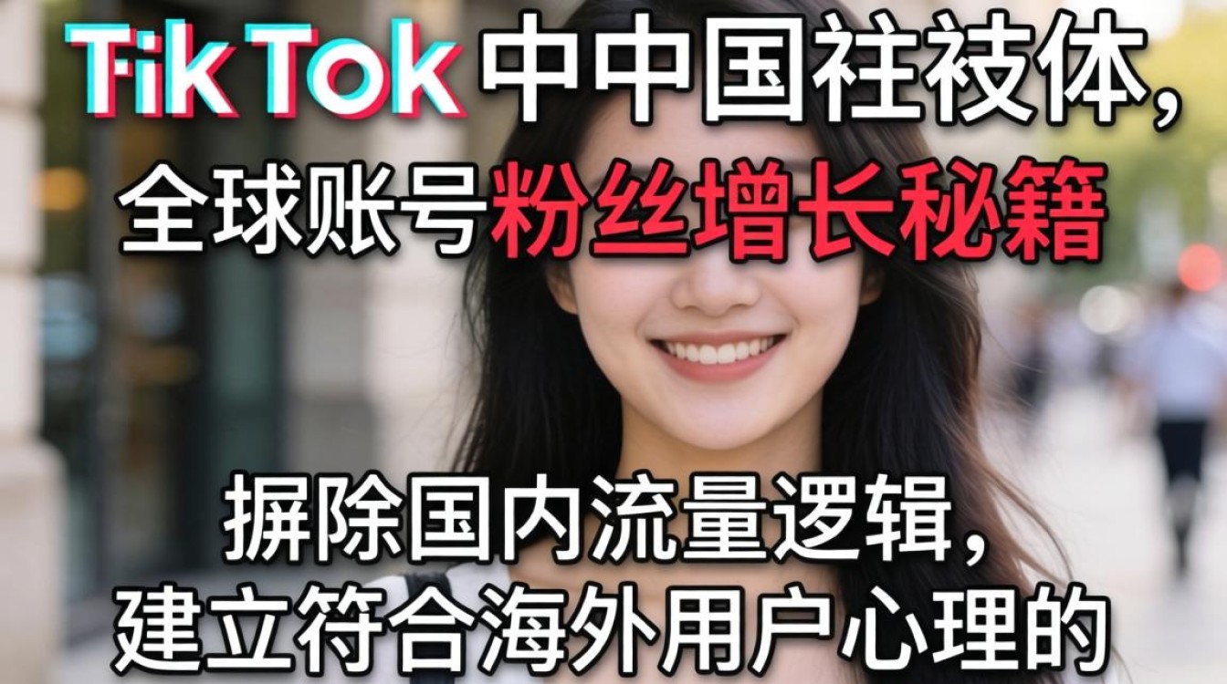 TikTok 等中国社交媒体 全球账号粉丝增长秘籍
