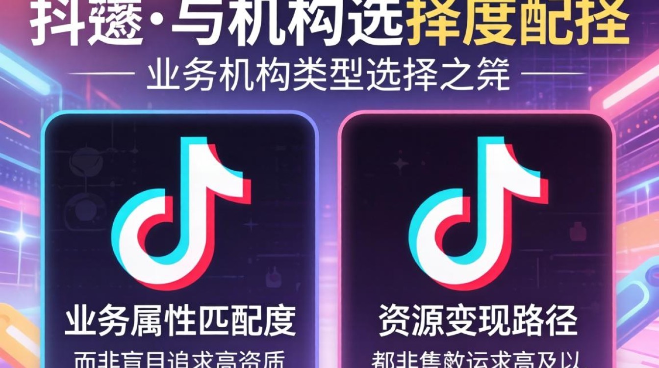 抖音机构类型选择攻略效率提升神器推荐