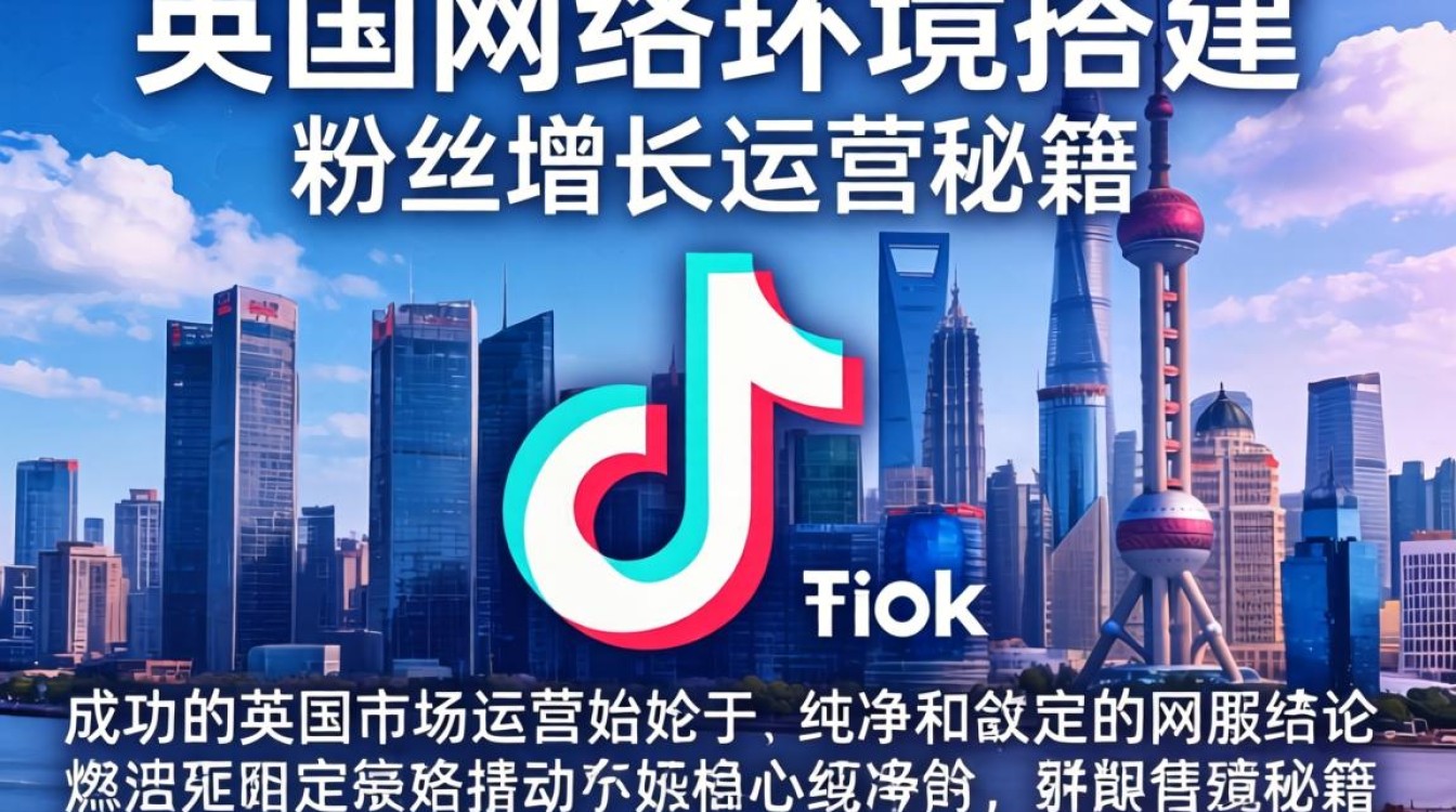 TikTok 英国网络环境搭建 粉丝增长运营秘籍
