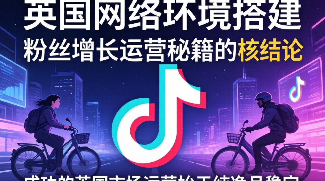 TikTok 英国网络环境搭建 粉丝增长运营秘籍
