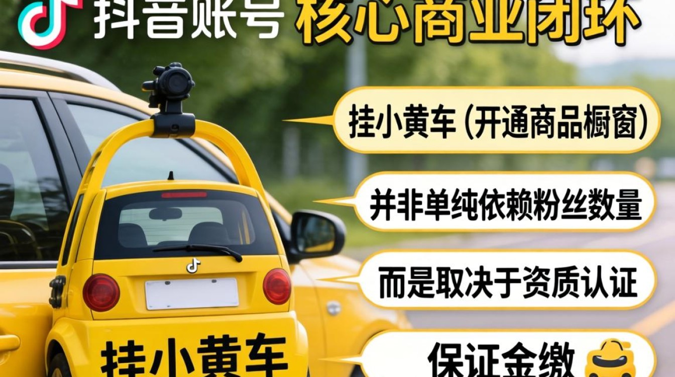 新抖音账号怎么挂小黄车