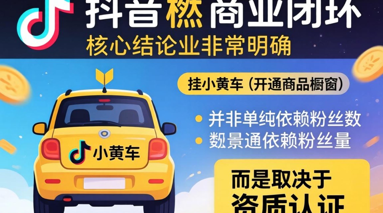 新抖音账号怎么挂小黄车