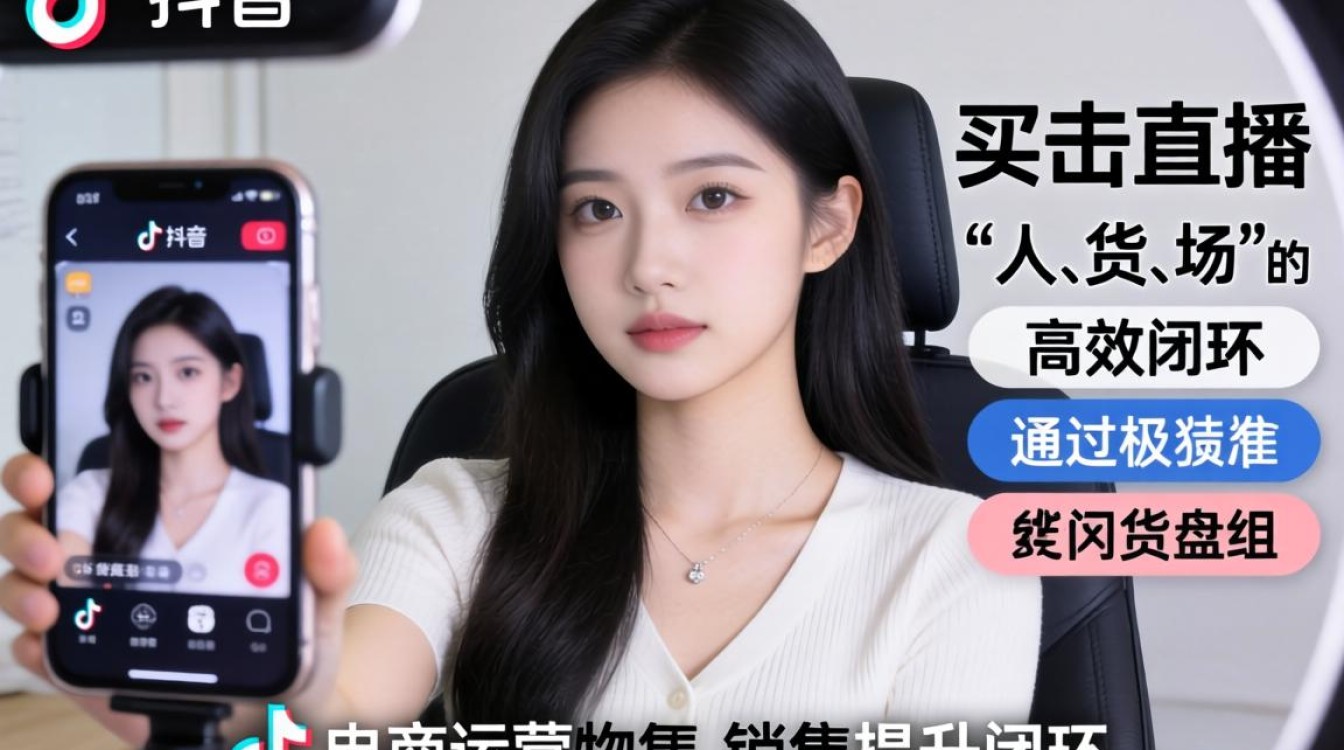 抖音直播购物流程与电商销售提升技巧