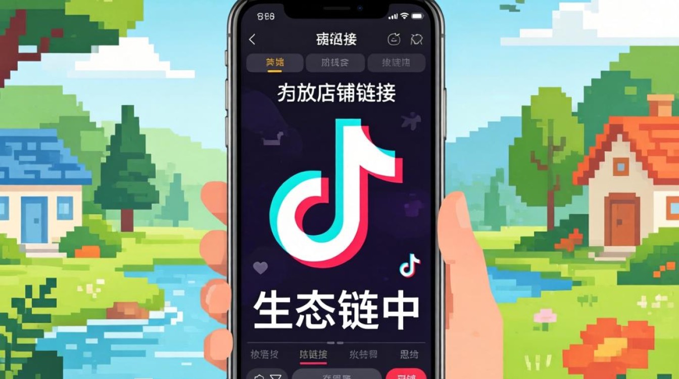 TikTok 如何放店铺链接