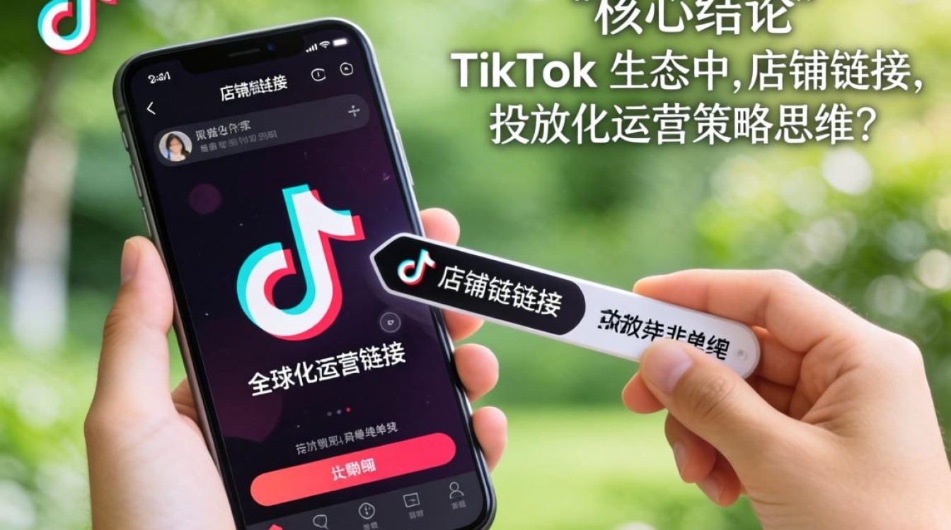 TikTok 如何放店铺链接