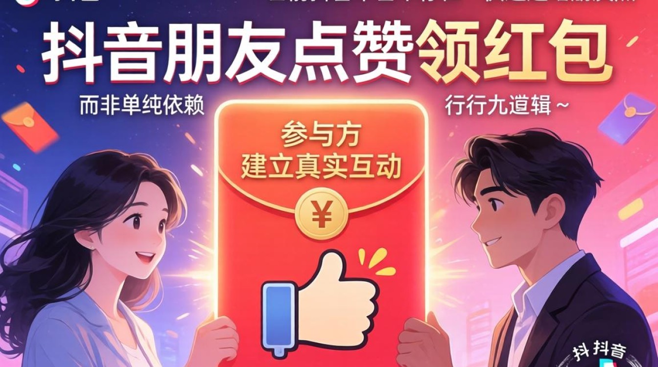 抖音朋友点赞怎么领红包