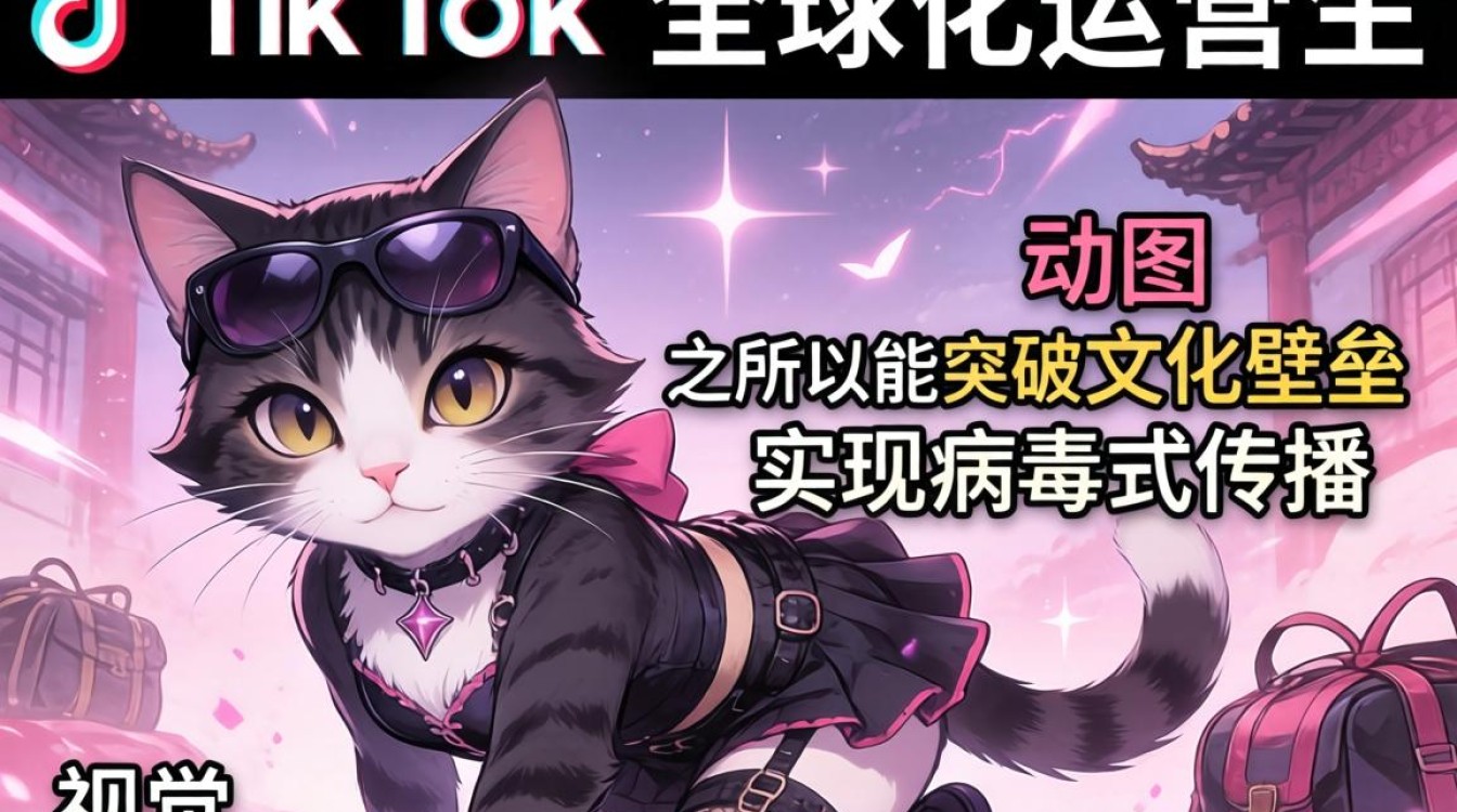 猫女动图 TikTok 怎么运营