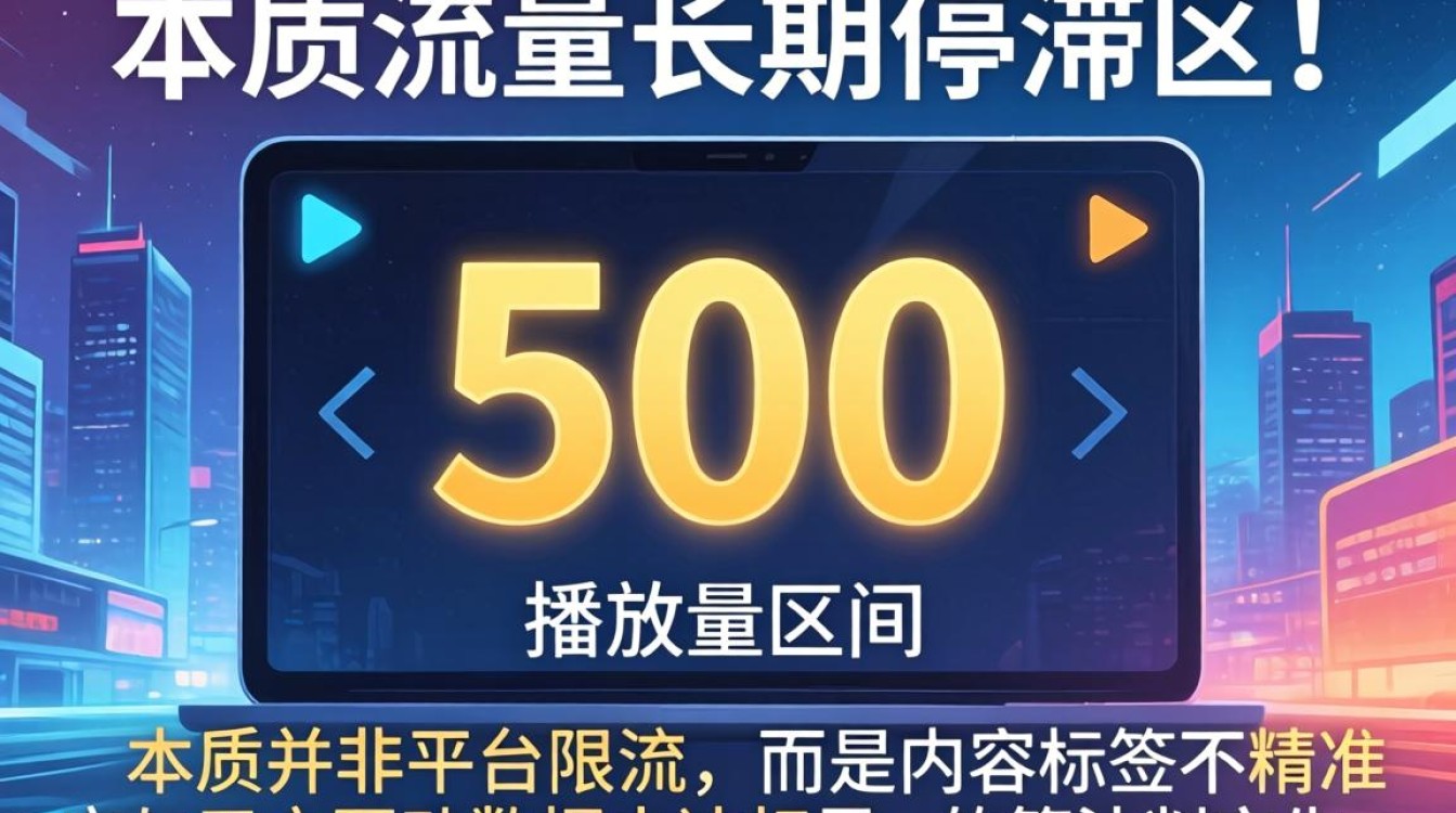 TikTok 播放量卡 500 怎么办