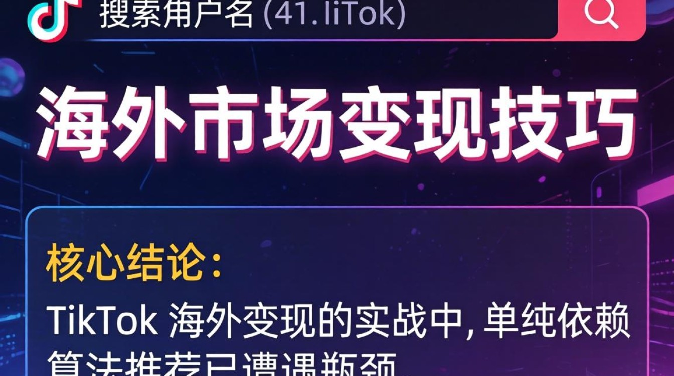 TikTok 搜索用户名怎么操作