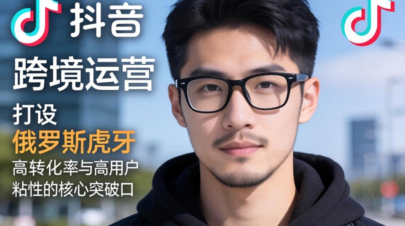 TikTok 俄罗斯虎牙帅哥跨境运营从入门到进阶