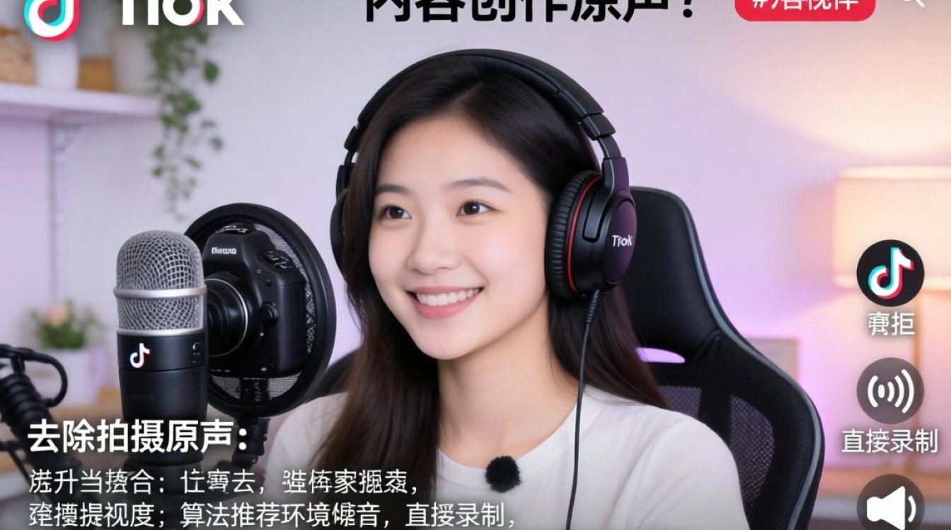 TikTok 拍摄原声怎么去掉