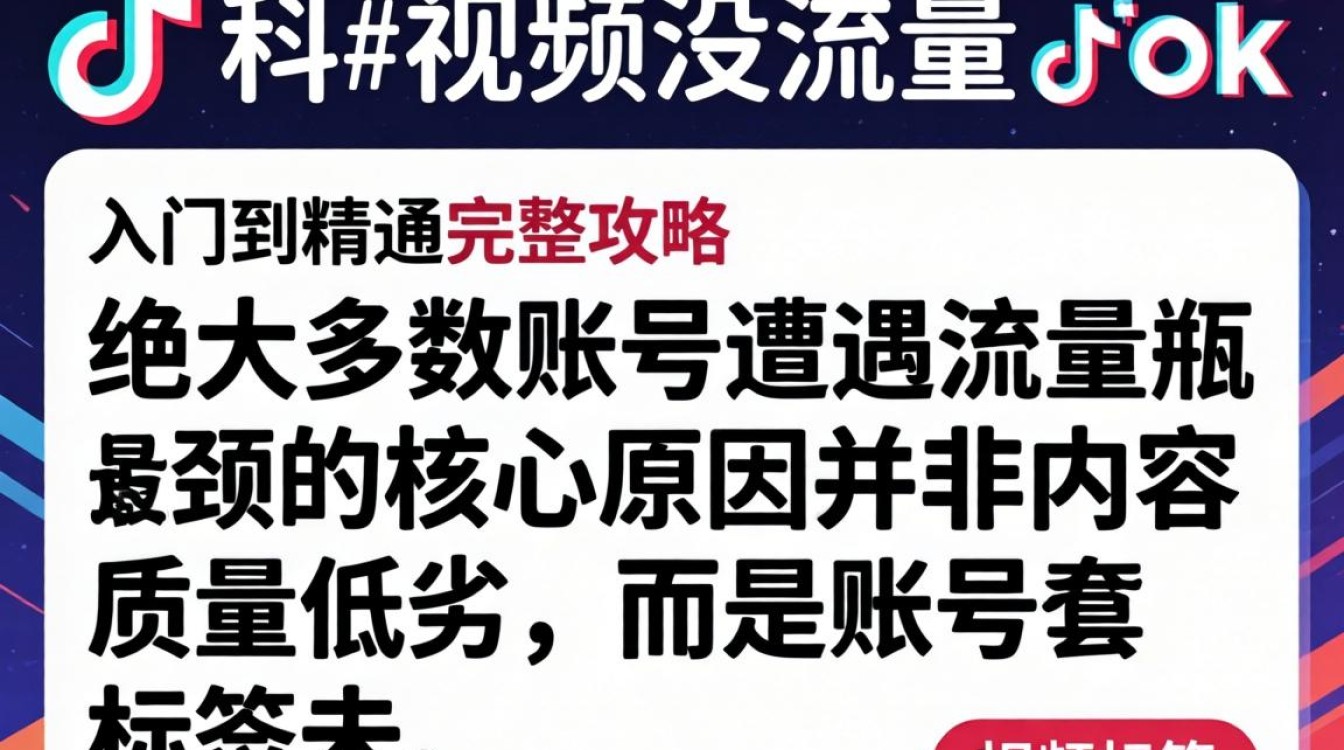 TikTok 发了视频没流量怎么办