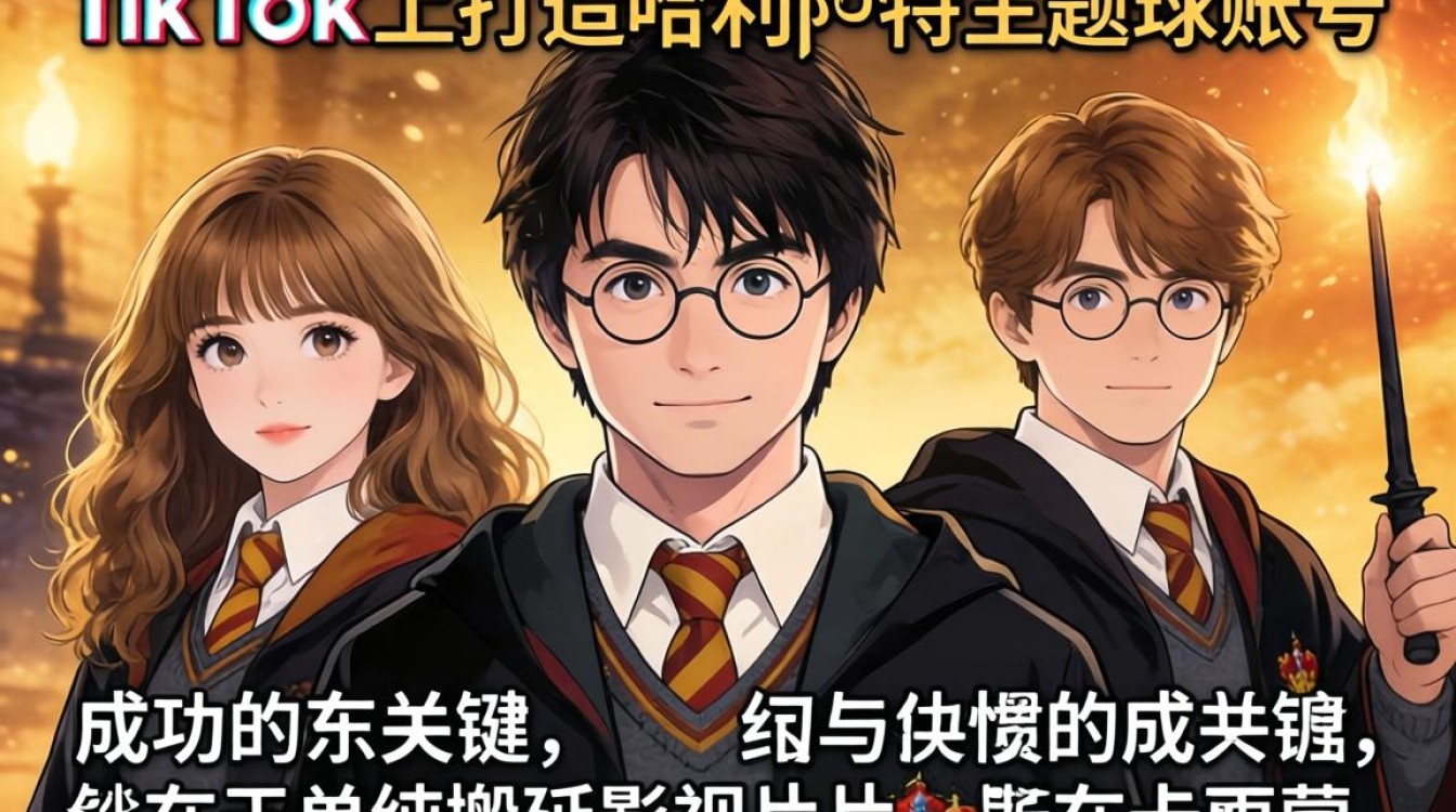 TikTok 哈利波特爱恨情仇全球账号粉丝增长秘籍