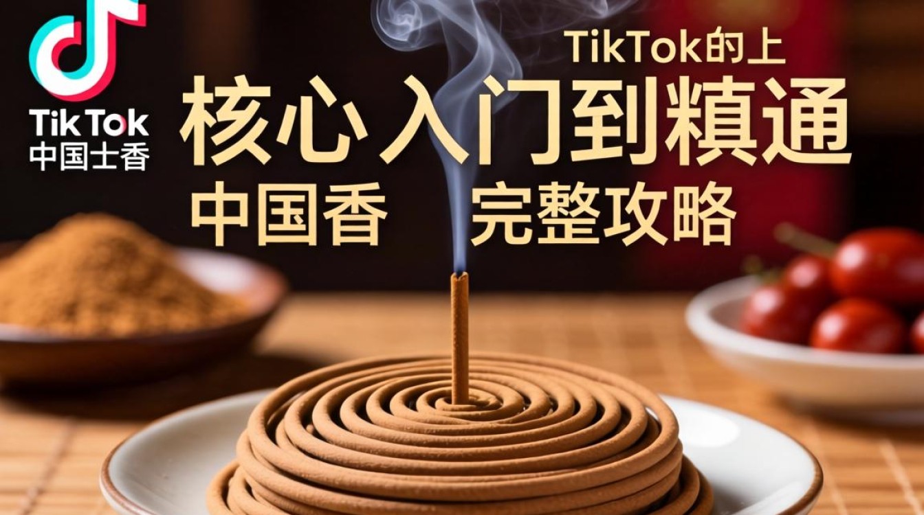 TikTok 上的中国香从入门到精通完整攻略