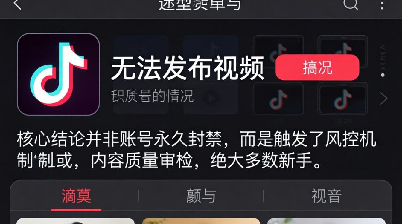 TikTok 无法发布视频原因及解决办法