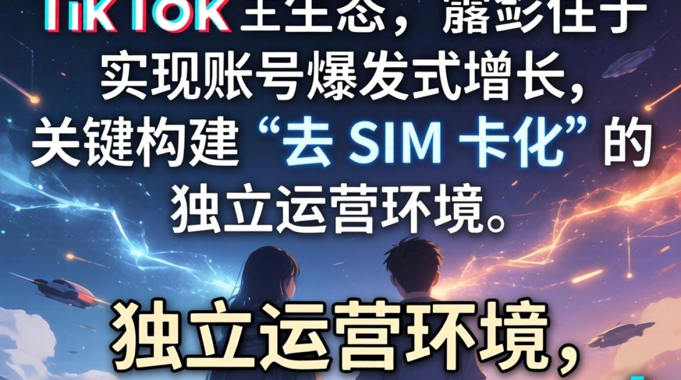 TikTok 无需 sim 卡版怎么运营