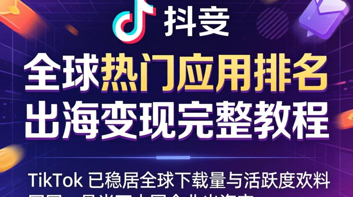 TikTok 全球热门应用排名 出海变现完整教程