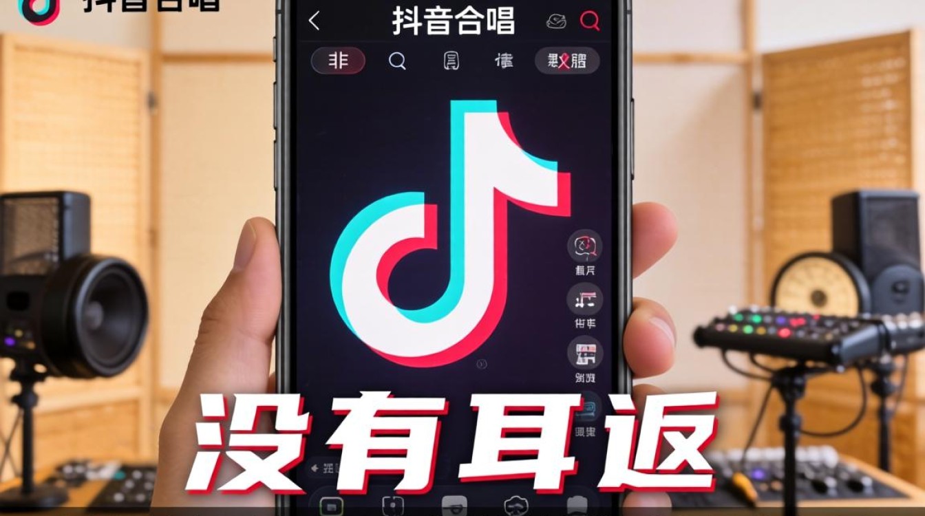抖音合唱怎么没有耳返呢