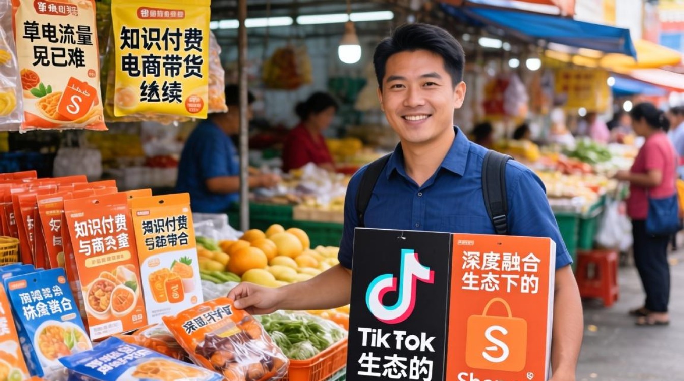 知识付费东南亚TikTok Shopee内容变现技巧