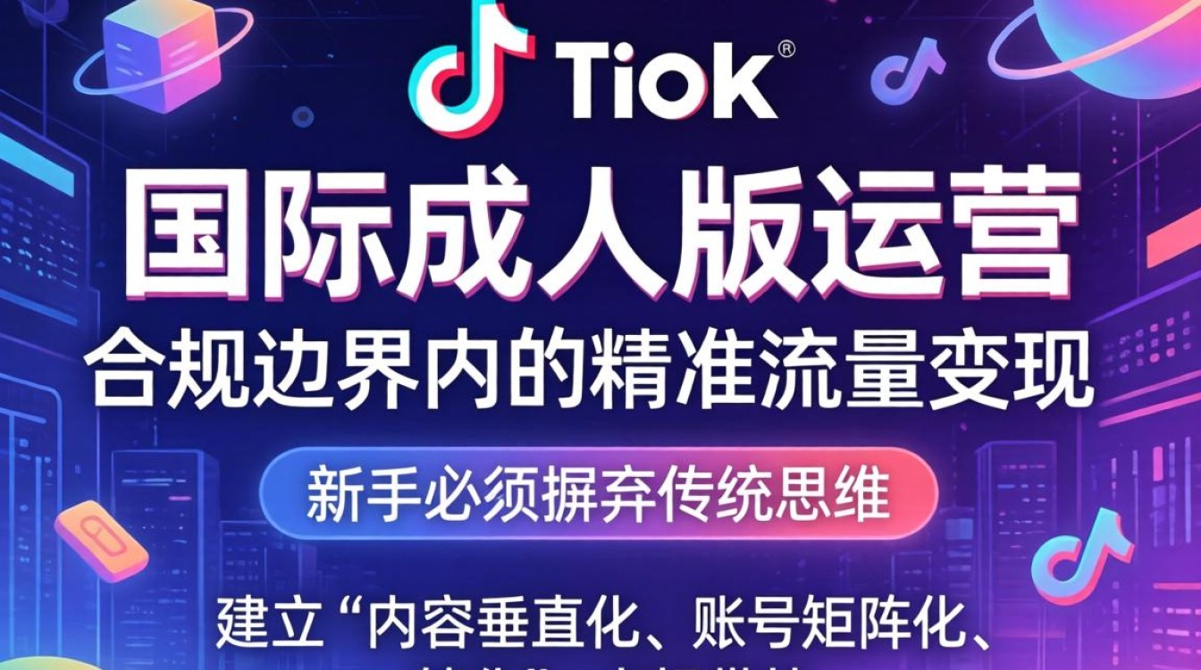 TikTok 国际成人版运营实操教程新手入门必看