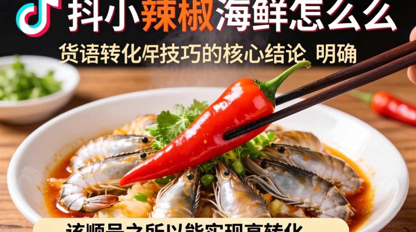 海鲜带货话术与转化技巧