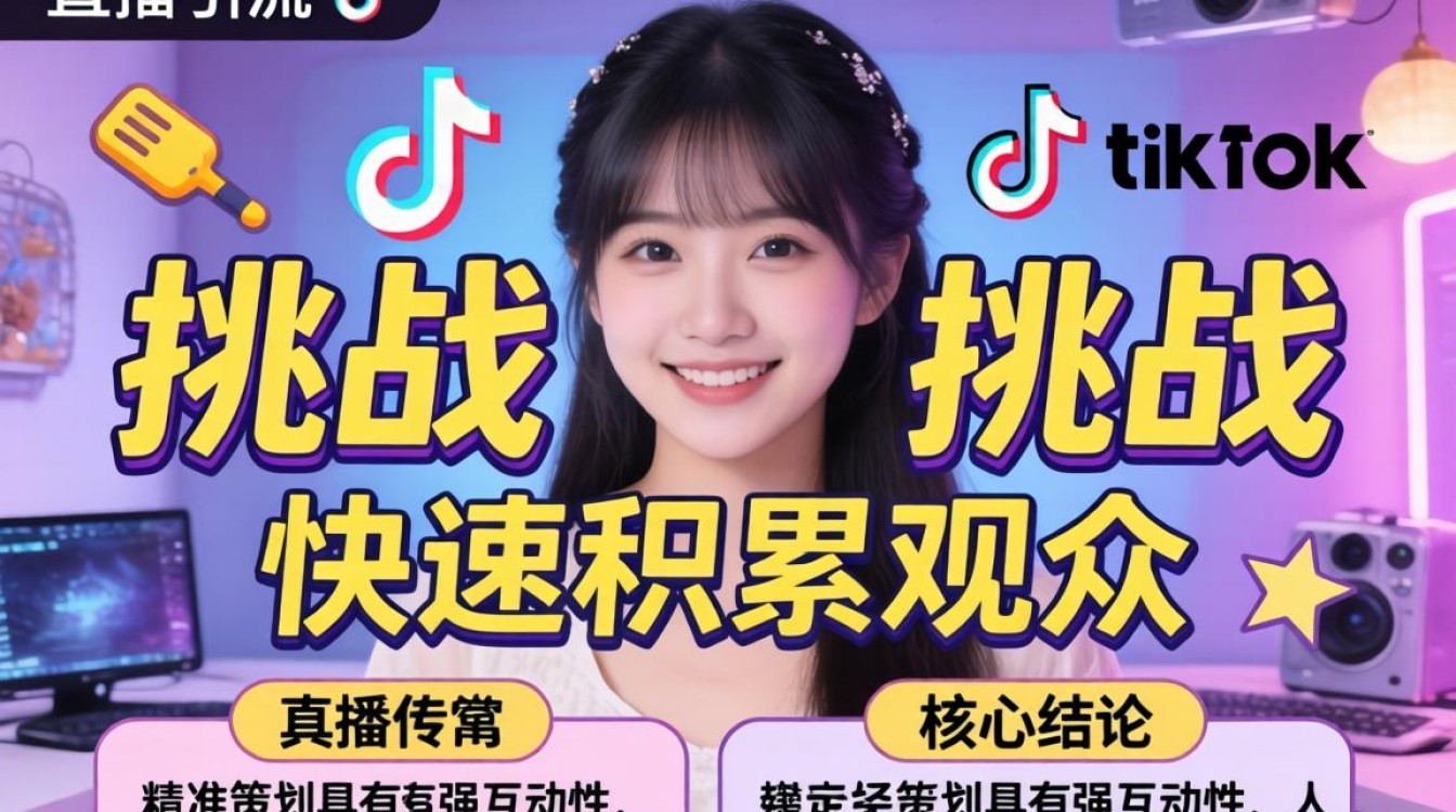 直播引流三星tiktok挑战怎么做