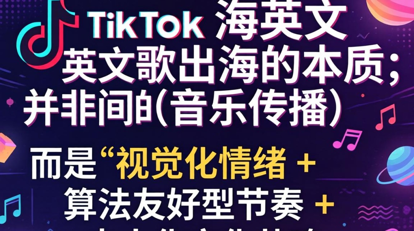 TikTok 的英文歌 出海内容创作技巧