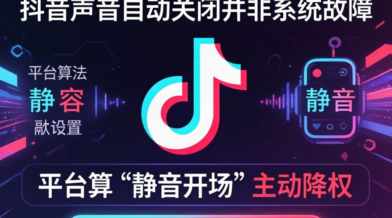 怎么会自动关闭抖音声音
