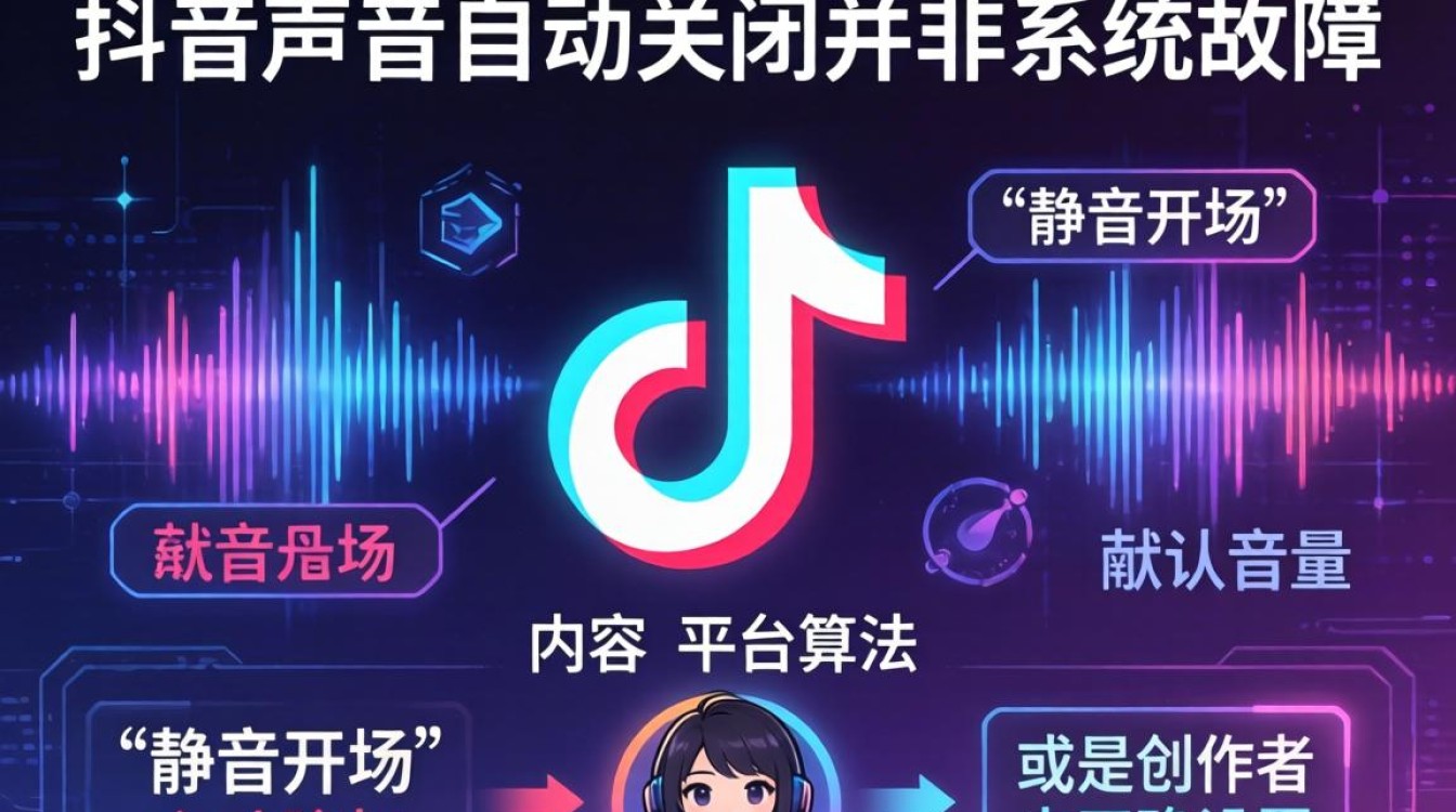 怎么会自动关闭抖音声音