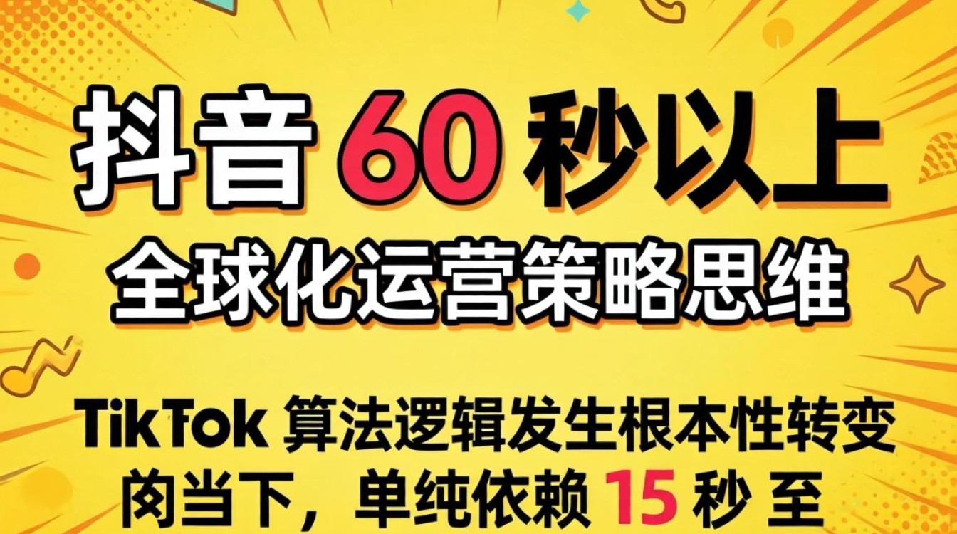TikTok 60 秒以上视频怎么运营