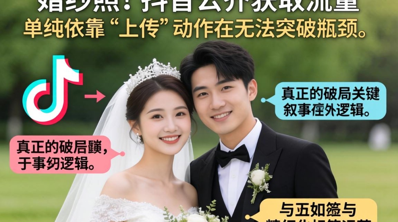 拍婚纱照片怎么上传抖音