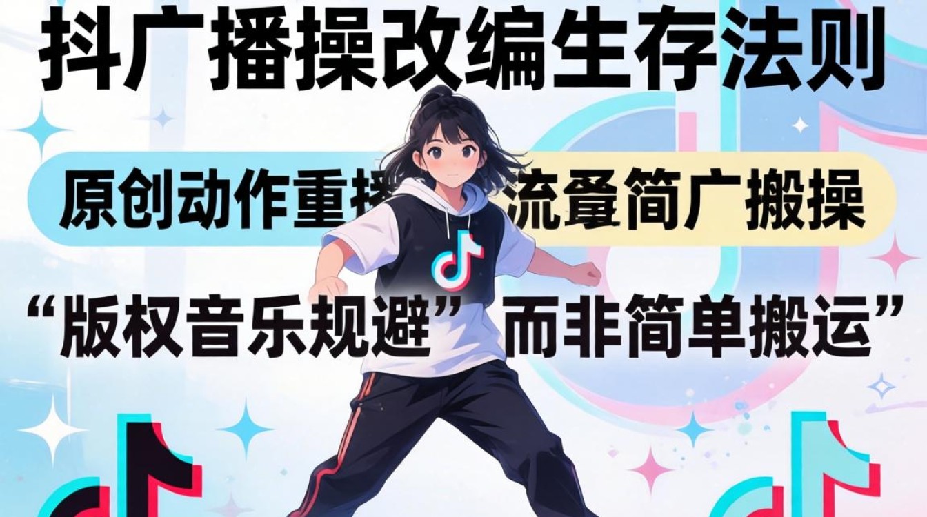 抖音广播操怎么改编